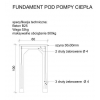 FUNDAMENT POD POMPĘ CIEPŁA CCX